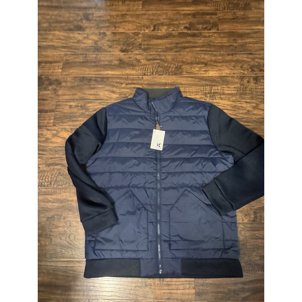 Knoss NWT Women’s Navy Full Zip Jacket Size Large